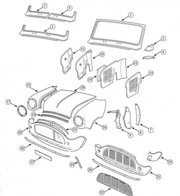voorkant MK1/2, van, pick-up