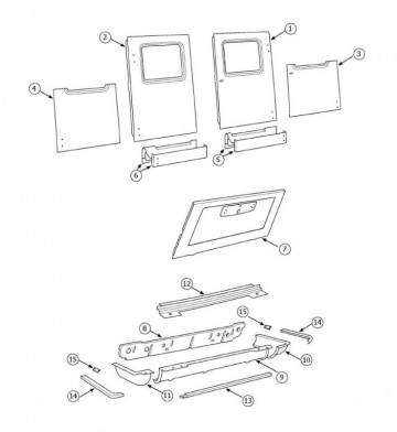 achterzijde van,estate en pick-up