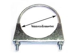 uitlaatklem u-beugel